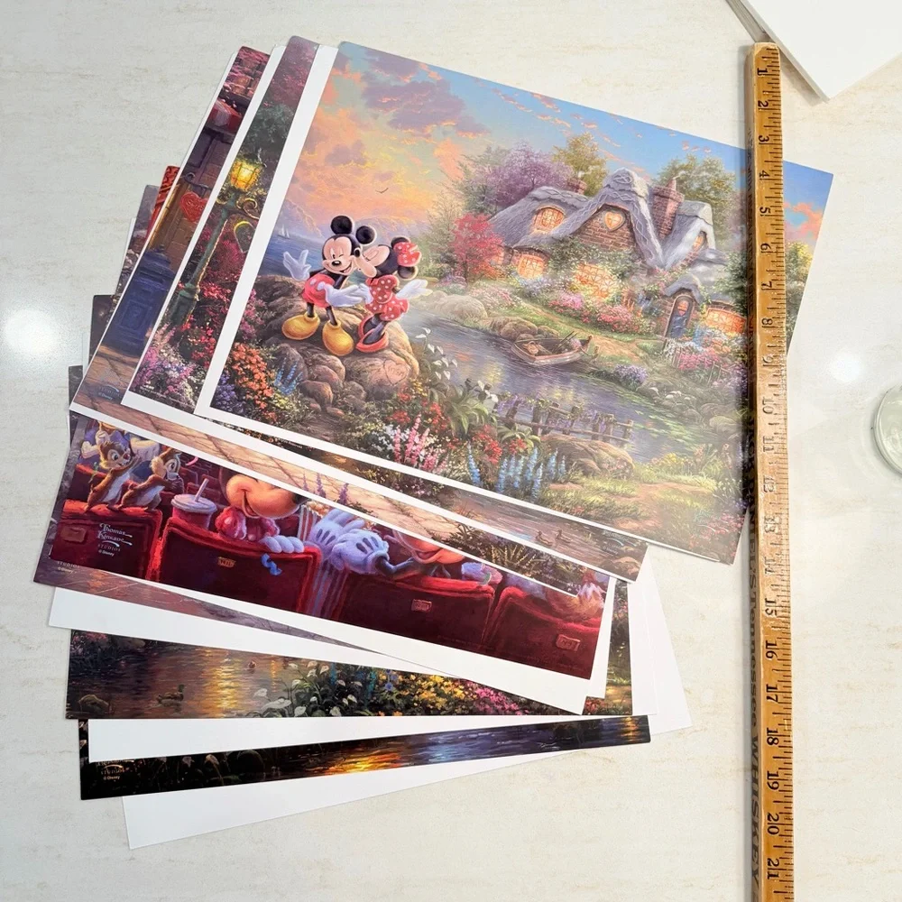 Disney Mickey and Minnie Sweetheart Collection by Thomas Kinkade Studios